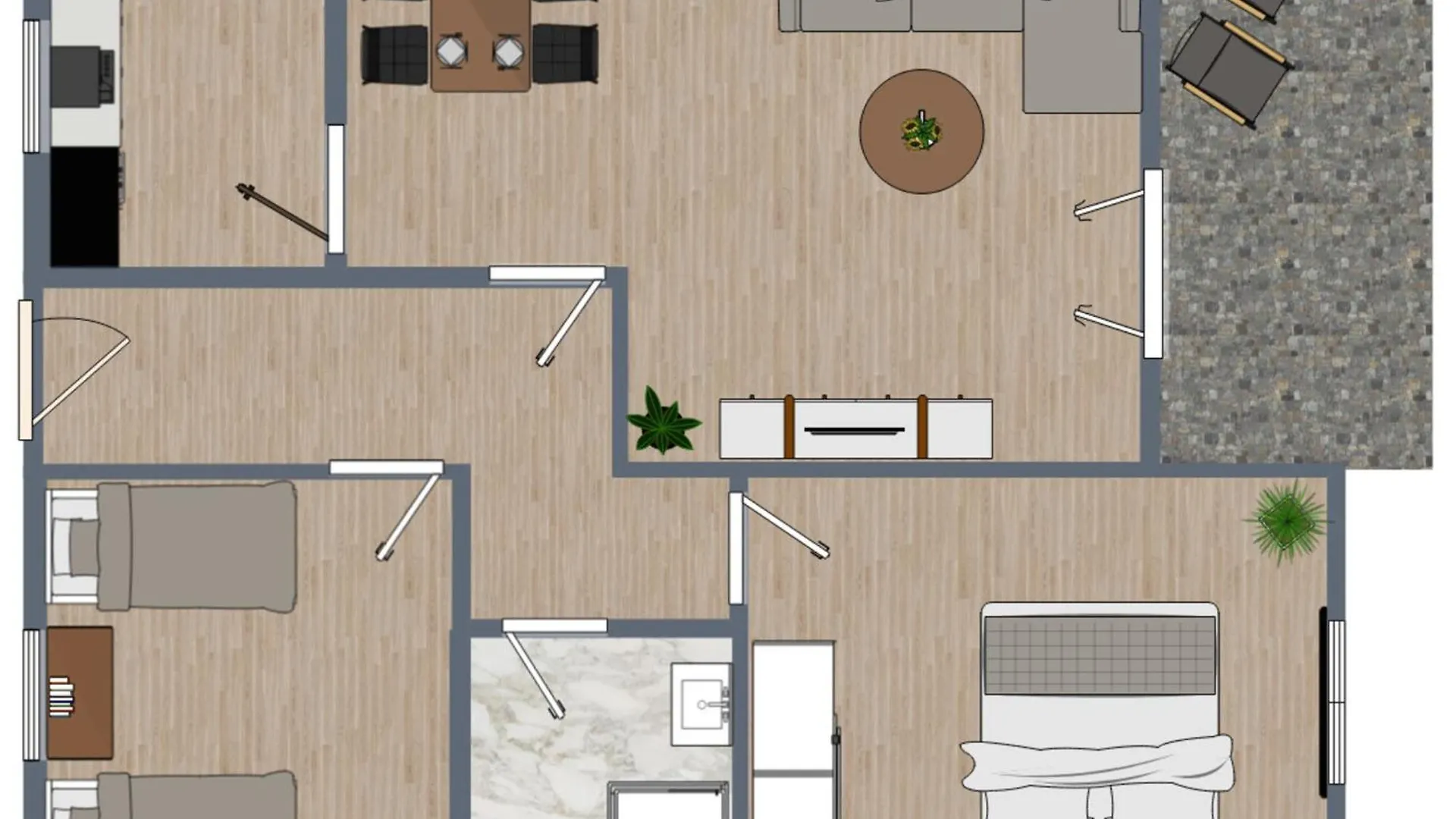 Ferienhaus Nr 49, Kategorie Premium, Feriendorf Hochbergle, Allgaeu Karlsebene Tyskland